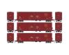 Wisconsin Central 50' Double-Door Plug Box Car 3-Pack