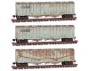 Norfolk Southern/Ex-Southern Weathered 3-Pack