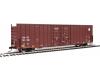 BNSF 60' High Cube Plate F Box Car #761192
