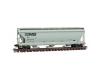Norfolk Southern 3-Bay Covered Hopper With Elongated Hatches #251087