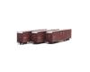 General American Marks Co. 60' Gunderson Double Door Box Car 3-Pack