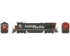 Southern Pacific (speed lettering) GE B36-7 #7758 with DCC & sound