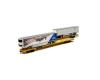 Trailer Train F89F 89' Long Runner #161024 With 2 53' Utility Reefers