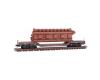 Southern Pacific Heavyweight Depressed-Center Flat Car #500501 w/Load