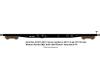 Western Pacific GBEC Flat Car #1849