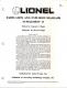 Lionel Parts List and Exploded Diagrams Supplement 11