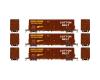 Cotton Belt 50' PC&F Box Car 3-Pack #1