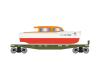 DODX 40' Flat Car With Boat #7014