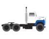 Ford® LNT 9000 Tractor Cab white & blue