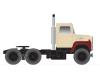 Ford® LNT 9000 Tractor Cab tan with maroon fenders