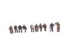 10-piece Army/Navy passenger figure set