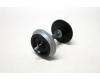 Metal Wheelset: 30mm Plated, 2 pcs - Fits Most American Cars