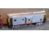 Kansas City Southern (silver) bay window caboose #344