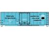 American Colloid Company 40' insulated steel boxcar COLX 729