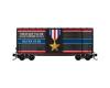 Military Valor Award Silver Star 40' hy cube boxcar