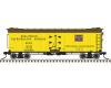 Burlington Route 40' rebuilt wood reefer #74676