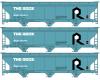 Rock Island With Patched Milwaukee Road Reporting Marks 3-Pack