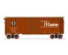 Santa Fe El Capitan 40' PS-1 Single Door Box Car #31477