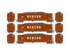 Herzog Thrall High-Side Gondola With Load 3-Pack #3