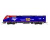 Amtrak GE P42 Phase VI With 50th Anniversary Logo #108