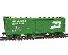 Burlington Northern Track Cleaning Car #329808