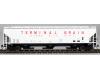 Terminal Grain PS 4750 CF 3-Bay Rib-Sided Hopper #1047