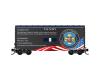 Military Valor Award US Navy Cross 40' Hy-Cube Box Car Single Door
