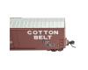 Cotton Belt 50' Standard Box Car 8' Plug Door Without Roofwalk #56425