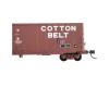 Cotton Belt 50' Standard Box Car 8' Plug Door Without Roofwalk #56425