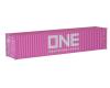 Ocean Network Express (pink) 40' standard height container set #1
