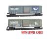 Montana Rail Link Weathered 2-Pack With Jewel Cases