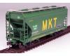 HLMX Ex-MKT ACF 2-Bay Covered Hopper #4101