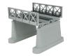 Silver Two-Track Girder Bridge