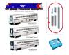 Amtrak ALC-42 Charger & Superliner starter set
