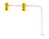 operating traffic light set - double