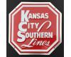 Kansas City Southern Metal Sign