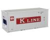 "K"Line 20' refrigerated container #6701845