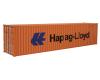 Hapag-Lloyd 40' high cube container #1443036