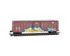 Burlington Northern Santa Fe Weathered 3-Pack With Jewel Cases