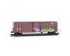 Burlington Northern Santa Fe Weathered 3-Pack With Jewel Cases