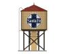 ATSF Weathered Water Tower