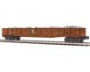 Southern Pacific gondola car with junk load