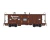 Southern Pacific 1500 Series Brown Bay Side Repaint Caboose #1520