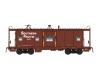 Southern Pacific 1400 Series Brown Bay Side Repaint Caboose #1411