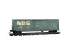 Reading Weathered 50' Standard Box Car #17128