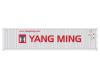 TTX new logo Gunderson MAXI-I double stack car #759364 with Yang Ming