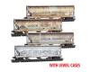 Union Pacific Weathered 4-Pack With Jewel Cases