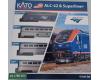 Amtrak ALC-42 & Superliner Phase VI 4-Unit "Starter Series" Set w/DCC