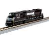 Norfolk Southern flat radiator SD70M #2581 with DCC