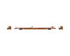 TTX brown 89'8" F89F TOFC flatcar #151212